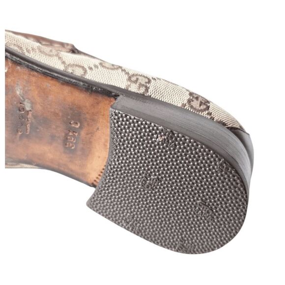 GUCCI Monogram Horsebit Loafers Size 39.5C - Picture 11 of 12